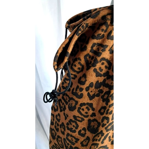 New ShoeDazzle Cheetah Aubriana Chunky High Heel Over Knee Boots Size 8.5 - Picture 8 of 12